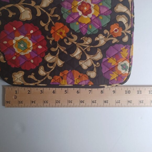 Vera Bradley Quilted Floral Tablet Sleeve Case Ipad E Reader 8" X 10" - Picture 4 of 8